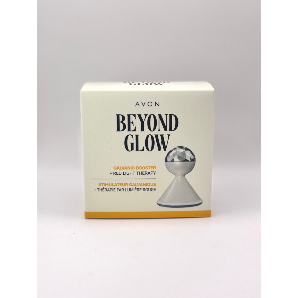 Avon Beyond Glow Galvanic Booster Red Light Therapy Device New